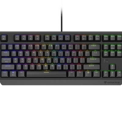 Tastatura Mecanica Gaming Genesis Thor 230 TKL, RGB, USB, negru