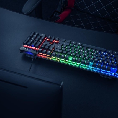 Tastatura Trust GXT 835 Azor, gaming, neagra - Img 7