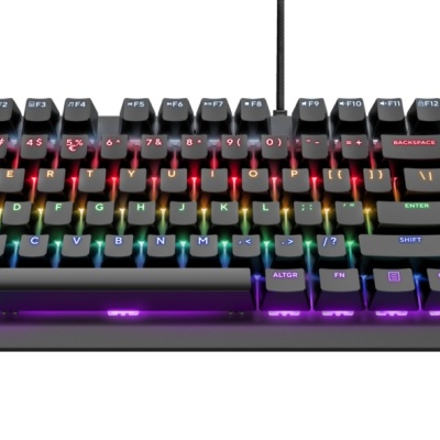 Tastatura Trust GXT834 Callaz Tenkeyless cu fir mecanica, negru - Img 2