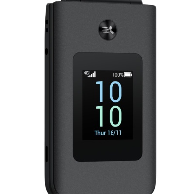 Telefon mobil pliabil TCL OneTouch 4043D, 3.2", 48MB RAM, 128 MB, 4G LTE, Dual SIM, Unisoc T107, Gri - Img 10
