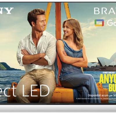Televizor Sony BRAVIA 3 LED 55S35, 139 cm, Smart Google TV, 4K Ultra HD, Clasa F