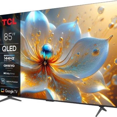 Televizor TCL QLED 85T8C, 215 cm, Smart Google TV, 4K Ultra HD, (Model 2025) - Img 3