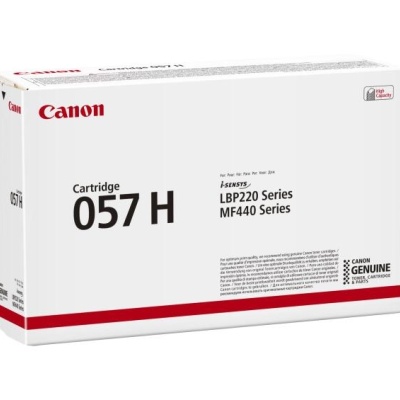 Toner Canon CRG057H black, capacitate 10k pagini, pentru LBP223DW; LBP226DW; LBP228X; MF443DW; MF445DW; MF446X; MF449X. - Img 4