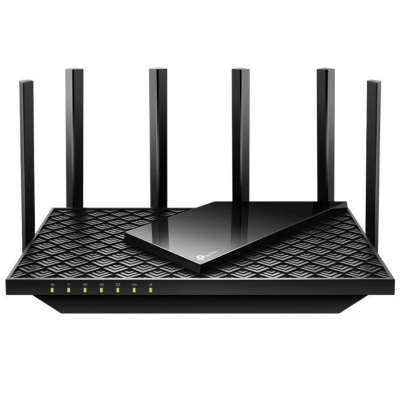 TP-LINK AX5400 Dual-Band Gigabit WI-FI6 Router, ARCHER AX72 PRO, Standarde wireless: IEEE 802.11ax/ac/n/a 5 GHz, IEEE 802.11ax/n/b/g 2.4 GHz, Viteze wireless: 5 GHz: 4804 Mbps (802.11ax, HE160), 2.4 GHz: 574 Mbps (802.11ax), Acoperire: 3 camere, 6 x