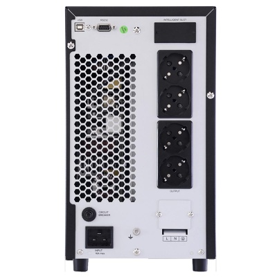 UPS nJoy Aten PRO 3000, 3000VA/2700W, On-line, LCD Display, 4 Prize Schuko cu Protectie, Management, Tower, Dubla conversie, Frequency Range 40Hz ~ 70 Hz, Connection port RS232 / USB / Intelligent Port, Dimensiuni: 421 x 190 x 318 mm, Greutate: 27.6 kg - Img 5