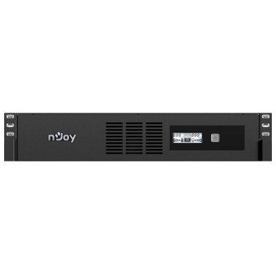 UPS nJoy Code 1000, 1000VA/600W, Frecventa: 50/60 Hz, Conectori: Intrare 1 x IEC-320 C14, Iesire 8 x IEC-320 C13, Port de comunicare: USB, Ecran LCD, AVR. - Img 2