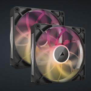 Ventilatoare Carcasa CORSAIR iCUE LINK RX140 MAX 2x140mm NEGRU