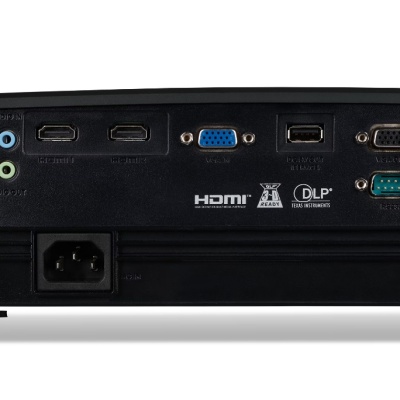 Videoproiector Acer X1229, XGA 1024* 768, up to WUXGA 1920*1200, 4.800 lumeni, 4:3/ 16:9, 20.000:1, dimensiune maxima imagine 300'', distanta maxima de proiectie 12m, boxa 3W, lampa 5.000 ore/ 20.000 ore ExtremEco, 2.4 kg, D-sub, composite video, 2*HDMI, - Img 2