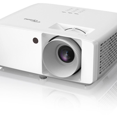 Videoproiector Optoma ZH350, DLP laser FHD 1920*1080, 3.600 lumeni, 2.000.000:1, 16:9/ 4:3, 30.000 ore, distanta maxima de proiectie 10 m, dimensiune maxima imagine 7.62 m/ 300", 2* HDMI, USB-A power 1.5A, RS232, audio out, 27-32 dB, boxa 15W, 3D, - Img 4
