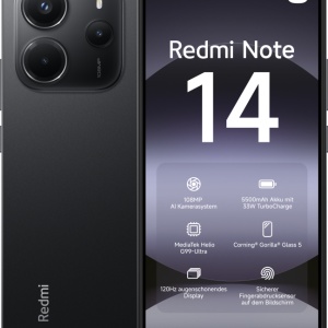 Xiaomi Redmi Note 14. Display diagonal: 16.9 cm (6.67"), Display resolution: 2400 x 1080 pixels. Processor family: MediaTek, Processor model: Helio G99 Ultra. RAM capacity: 6 GB, RAM type: LPPDDR4X, Internal storage capacity: 128 GB. Rear camera - Img 2