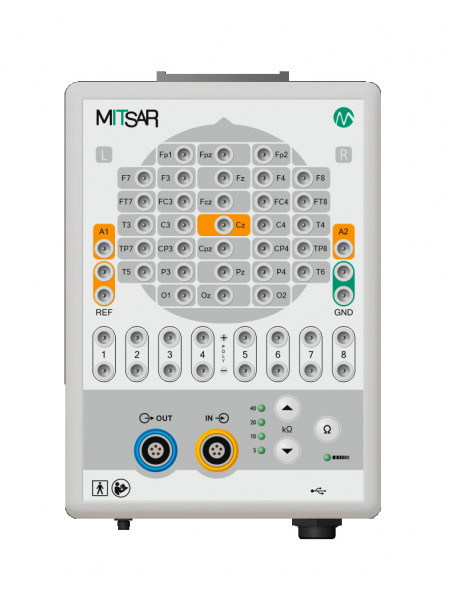 Mitsar-EEG-BT Lite QEEG edition with 32 channels