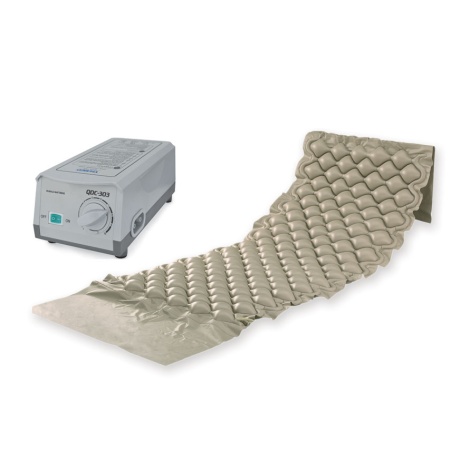 Anti-slip mattress with compressor