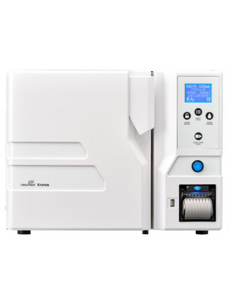 Autoclave Newmed - KRONOS 18 L - class B with USB port and osmosis filtration