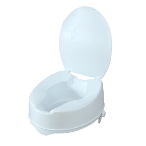 Înălțător WC 15 cm cu Capac, Sistem Easy Clip