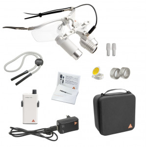 LoupeLight 2, mPack mini, S-Frame, lupe HRP 4x 340mm LED HEINE - Medicalcorp.ro