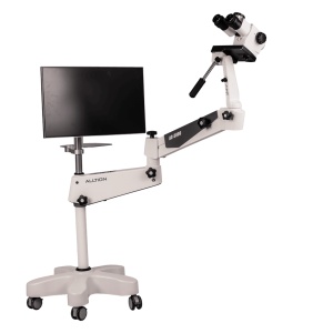 Colposcoape seria AC-5000 Alltion - exemplu de combinare cu monitor - Medicalcorp.ro