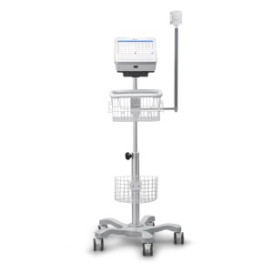 Cărucior EKG MT-206 cu 2 coșuri și braț EDAN