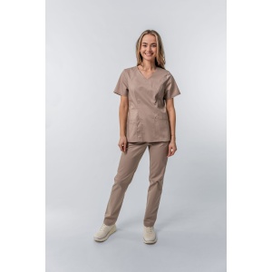 Costum medical cambrat pentru asistente