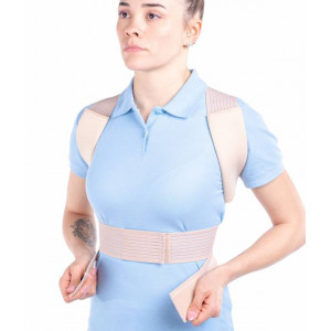 Orteză toracică elastică THORATEX 03 SRT 114 - Triamed -fata ortezei - disponibila pe comanda la Medicalcorp.ro