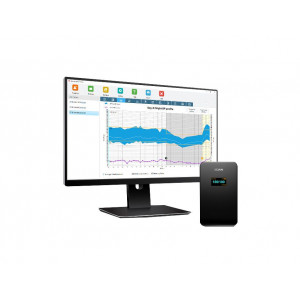Holter tensiune SA-10 EDAN - display cu exemplu de reprezentare a datelor - Medicalcorp.ro