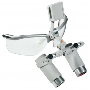 Binocular loupe HR + S-GUARD 3,5X 420 mm HEINE