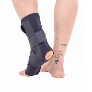 Orteză de gleznă mobilă cu atele metalice ANKLEFIX STRONG SRT 313 - Triamed - disponibila pe comanda la Medicalcorp.ro