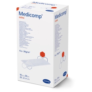 Medicomp - comprese sterile Hartmann - 10x20 - Medicalcorp.ro