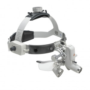 Kit lampă frontală ML4 LED - lupă HR + S-GUARD + încărcător perete  - Medicalcorp.ro