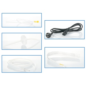 Aspirator chirurgical Super Vega - cablu alimentare si modele furtun conector pentru aspirator - Medicalcorp.ro