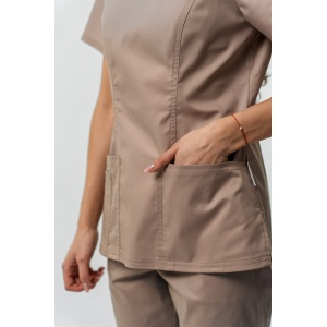 Uniforma medicala pentru femei - bluza medicala cu buzunar - Medicalcorp.ro
