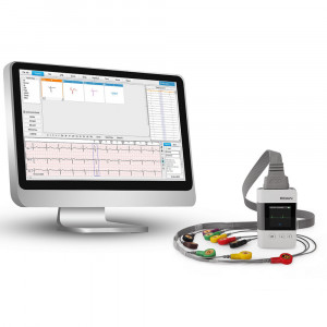 Holter de monitorizare ECG / EKG SA-2012 EDAN - exemplu de afisare rezultate - disponibil pe comanda la Medicalcorp.ro