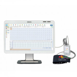 Holter de monitorizare ECG / EKG și tensiune arteriala SA-20 EDAN - exemplu de afisare rezultate - Medicalcorp.ro