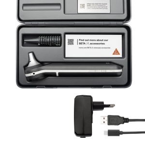 Set complet HEINE BETA X cu mâner reîncărcabil și cap otoscopic - Medicalcorp.ro