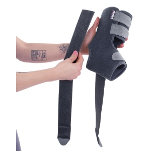 Benzi fixare - Orteză de gleznă universală, mobilă cu atele metalice TRIAMED ANKLEFIX SPORT SRT 358 - Medicalcorp.ro