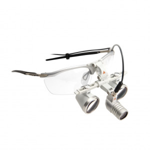 LoupeLight 2, mPack mini, S-Frame, lupe HR 2.5x 420mm LED HEINE - lupa, lampa si rama de fixare - Medicalcorp.ro