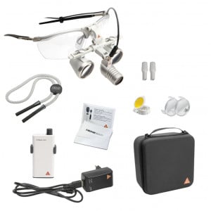 LoupeLight 2, mPack mini, S-Frame, lupe HR 2.5x 420mm LED HEINE - Medicalcrp.ro