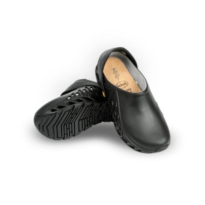 Sabot medical unisex negru, SCHOLL Evoflex, cu branț Memory Cushion - Medicalcorp.ro