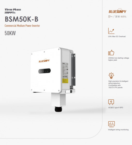 Инвертор Bluesun 50 kW onGrid