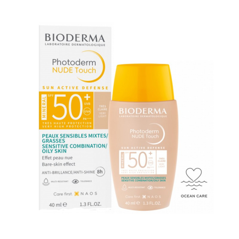 BIODERMA PHOTODERM NUDE TOUCH VERY LIGHT SPF