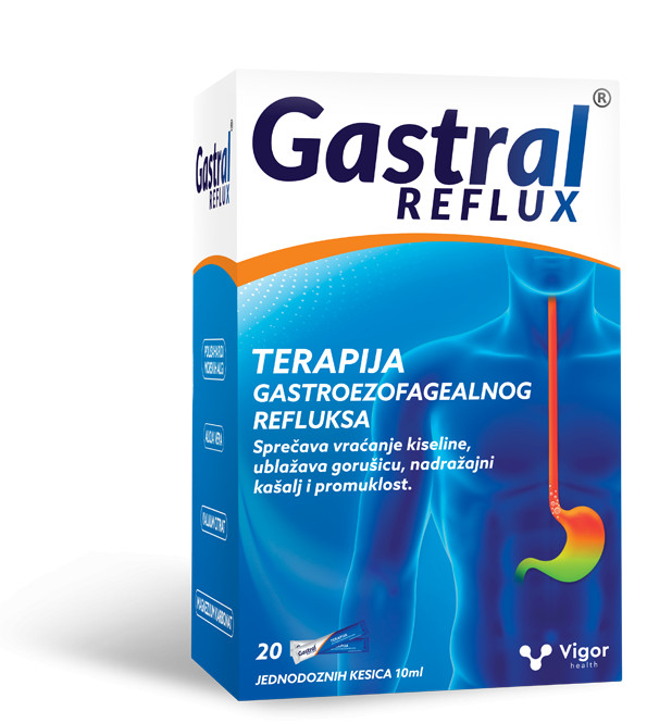GASTRAL REFLUX 20 KESICA GASTRAL REFLUX 20 KESICA