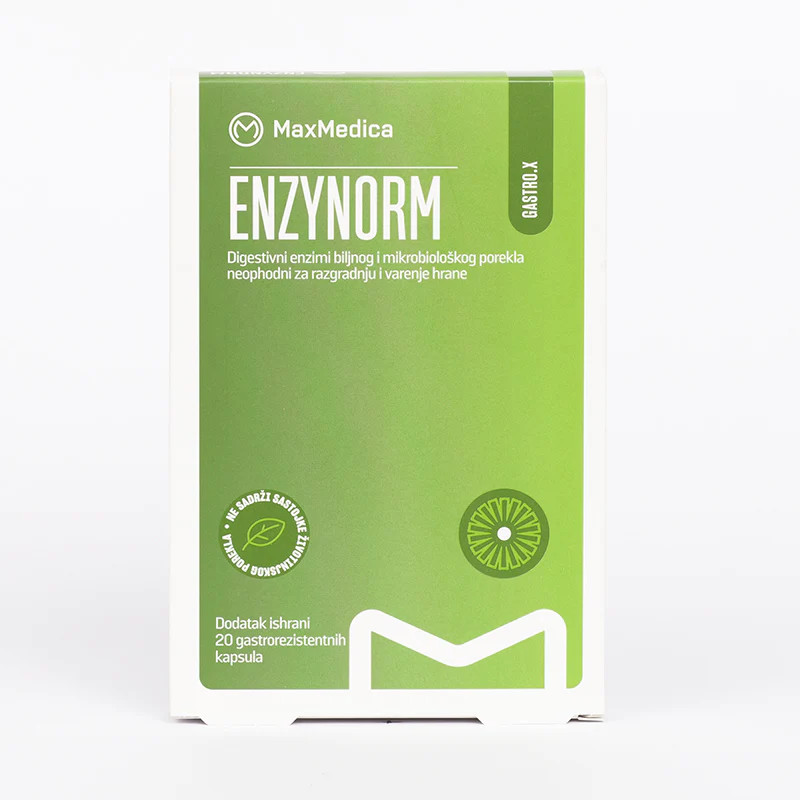 MAXMEDICA ENZYNORM 20 KAPSULA