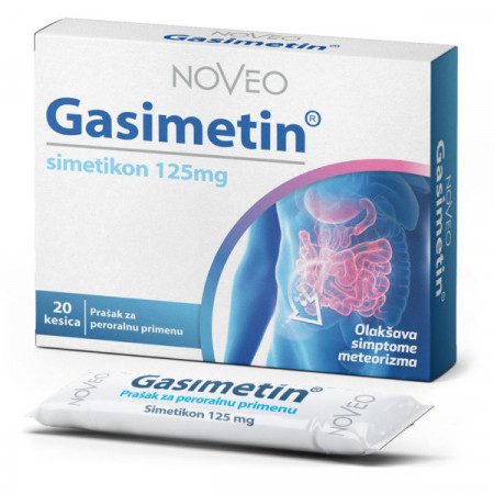 GASIMETIN SIMETIKON 125MG 20 KESICA