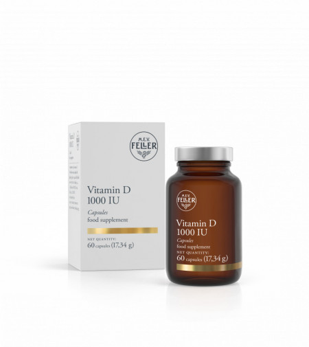 MEV FELLER Vitamin D 1000 IU 60 tableta