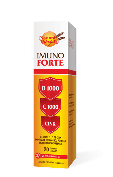 Imuno Forte D 1000 C 1000 cink