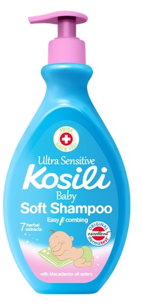Kosili šampon 400ml plavi pumpica