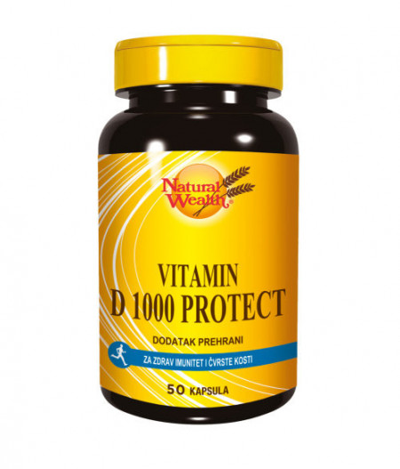 Natural Wealth vitamin D 1000 protect