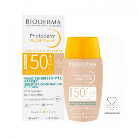 BIODERMA PHOTODERM NUDE TOUCH VERY LIGHT SPF50