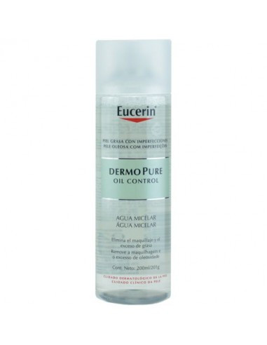 Eucerin Dermopure micelarna voda za čišćenje masne kože 200ml