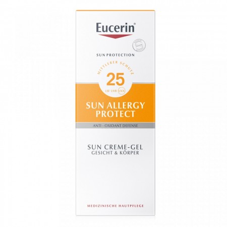 EUCERIN SUN KREM-GEL ZA ZAŠTITU OD SUNCA I ALERGIJA SPF25