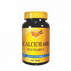 Kalcijum 600 + vitamin D  60 tableta